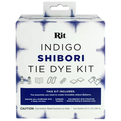 Rit Indigo Shibori Tie Dye Kit