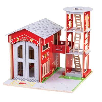 Bigjigs® City Fire Station Playset