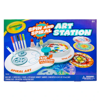 Crayola® Spin & Spiral Art Station™ Set
