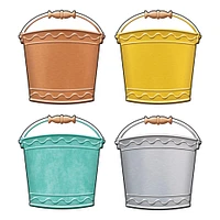 Trend Enterprises® 6" I Heart Metal Buckets, 3 Packs of 36