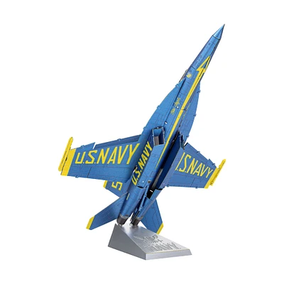 Metal Earth Premium Series ICONX 3D Metal Model Kit - Blue Angels F/A-18 Super Hornet