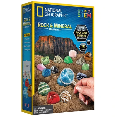 8 Pack: National Geographic™ Rock & Mineral Starter Kit