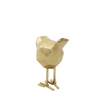 CosmoLiving by Cosmopolitan Gold Modern Bird Sculpture Set