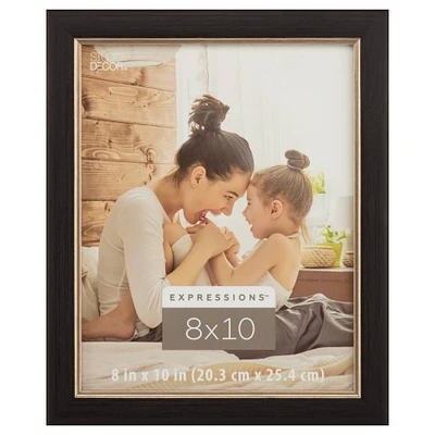 Black & Gold 8" x 10" Frame, Expressions™ by Studio Décor®