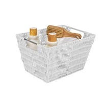 Simplify Medium Rattan Storage Basket