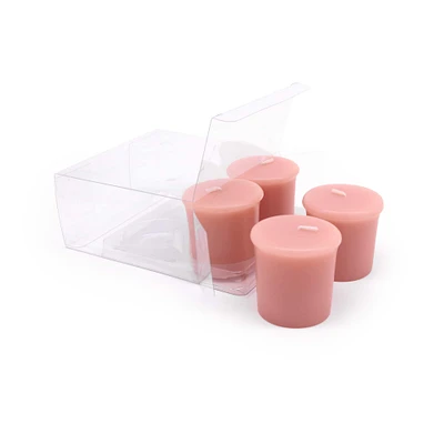 Pink Tea Cake Tarte Scented Votive Candles by Ashland®, 4ct.