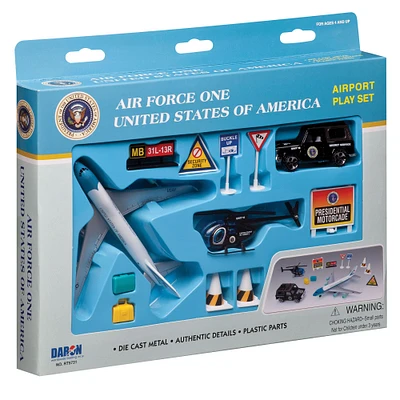 Daron® Air Force One United States of America Airport Playset