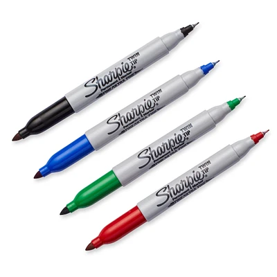Sharpie® Basic Colors Twin Tip Permanent Markers