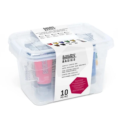 6 Pack: Liquitex BASICS® Acrylic Starter Box Set