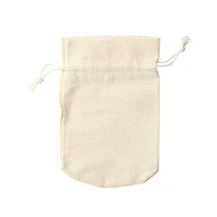 12 Packs: 8 ct. (96 total) 5.5" Muslin Jewelry Bag by Bead Landing™