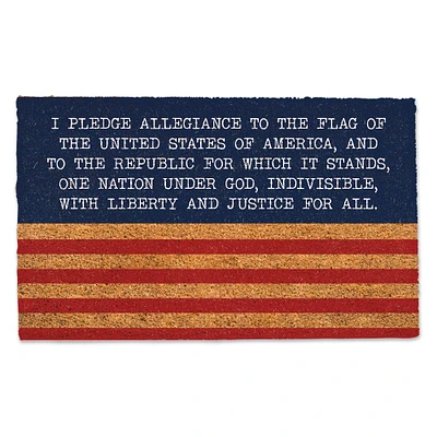 Pledge of Allegiance Doormat