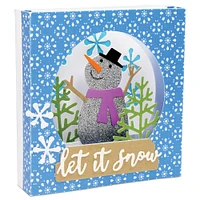 i-crafter Dies-Tunnel Card Insert, Snow Globe Add-On