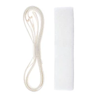 12 Pack: VELCRO Brand Sleek & Thin™ Stick On White Fastener Roll