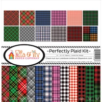 Ella & Viv Collection Kit 12"X12"-Perfectly Plaid