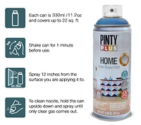 Pintyplus Home Water-Based Spray Paint, 11.18oz.