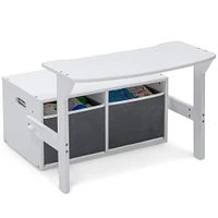 My Size White Activity Bench