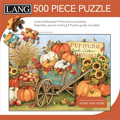 Lang Harvest Wheelbarrow 500 Piece Jigsaw Puzzle