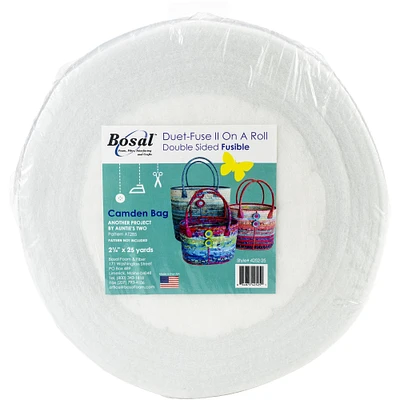 Bosal Duet Fuse II On A Roll Double Sided Fusible Interfacing, 2.25" x 25yd.