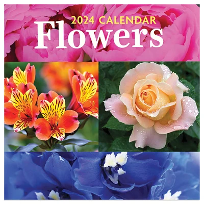 TF Publishing 2024 Flowers Mini Calendar
