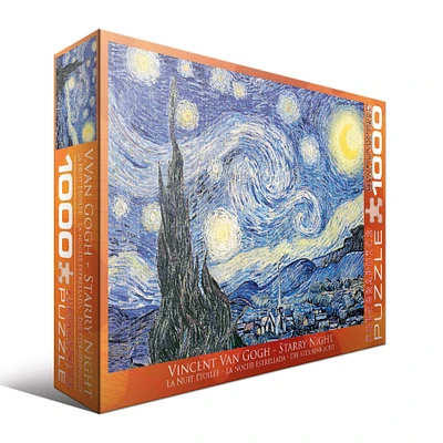 Vincent Van Gogh Starry Night 1000 Piece Jigsaw Puzzle