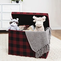 Sammy & Lou® Buffalo Check Felt Box