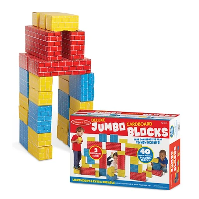 Melissa & Doug® Deluxe Jumbo Cardboard Blocks