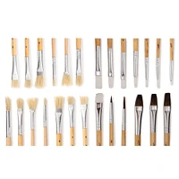 12 Packs: 25 ct. (300 total) Necessities™ Multi Purpose Long & Short Handle Brush Set by Artist's Loft®