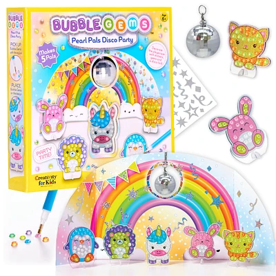 Creativity for Kids® Bubble Gems™ Pearl Pals Disco Party Kit