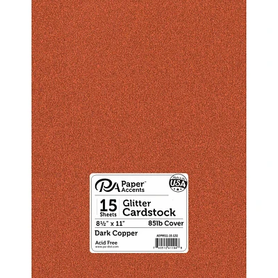 PA Paper™ Accents Glitter 8.5" x 11" Cardstock