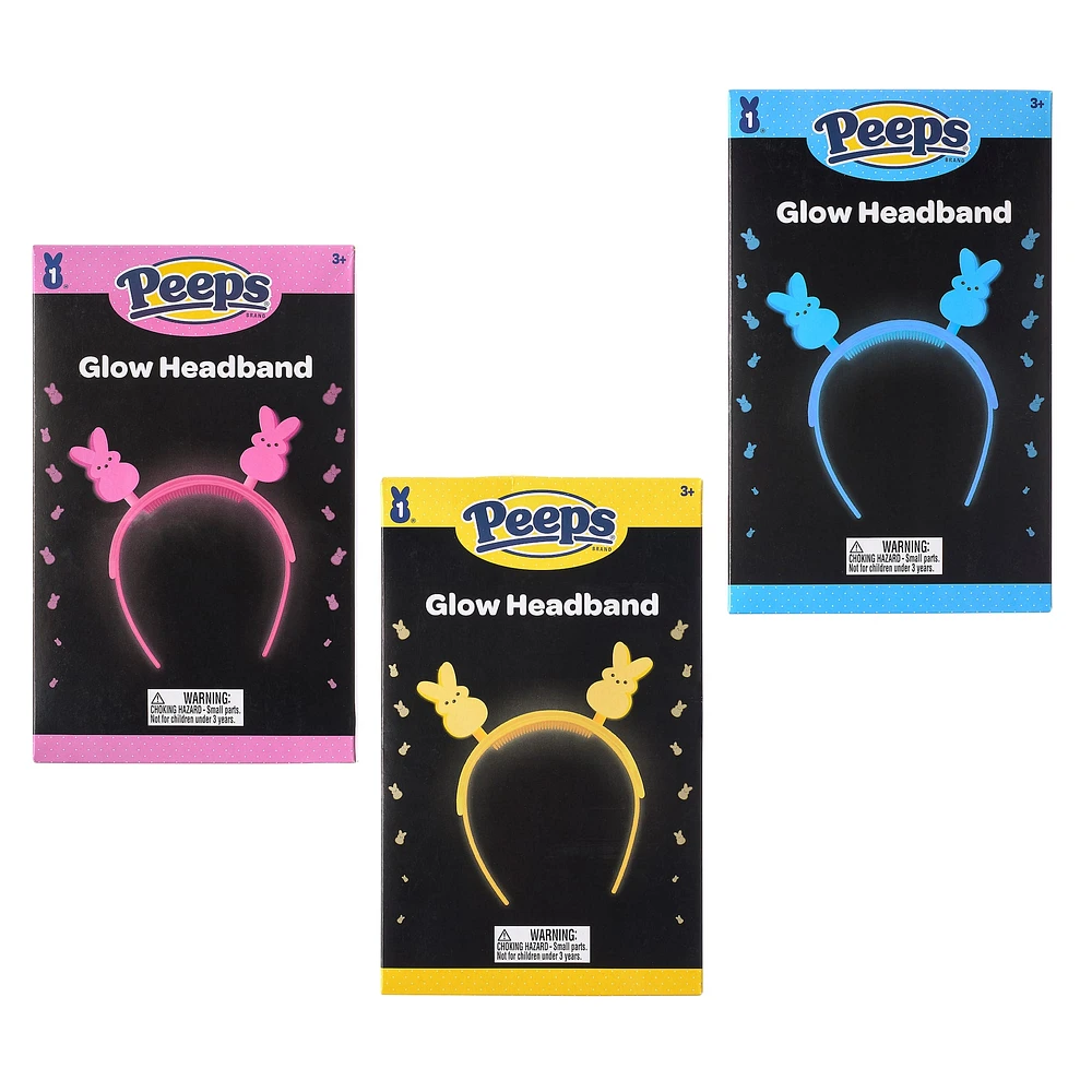 Assorted PEEPS® Bunny Glow Headband, 1pc.