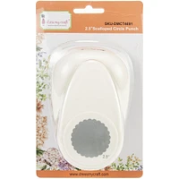 Dress My Craft® 2.5" Scalloped Circle Punch