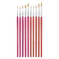 12 Packs: 10 ct. (120 total) Mod Podge® Detail Brush Set