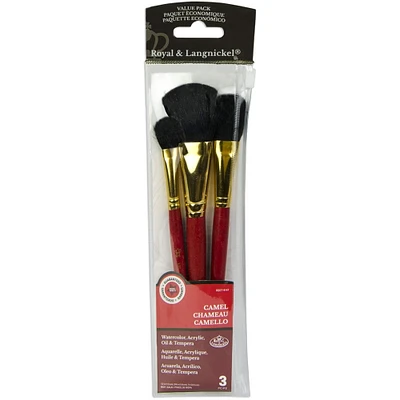 Royal & Langnickel® Camel Value Pack Brush Set