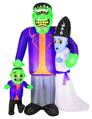 7ft. Inflatable Halloween Monster Family