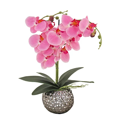 21" Potted Orchid Flower