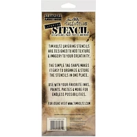 Stampers Anonymous Tim Holtz® Ironwork Layered Stencil, 4" x 8.5"
