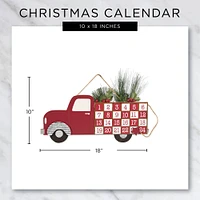 DII® Christmas Tree Truck Advent Calendar