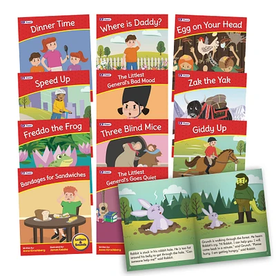 Junior Learning® Letters & Sounds Phase 6 Fiction Educational Learning Set