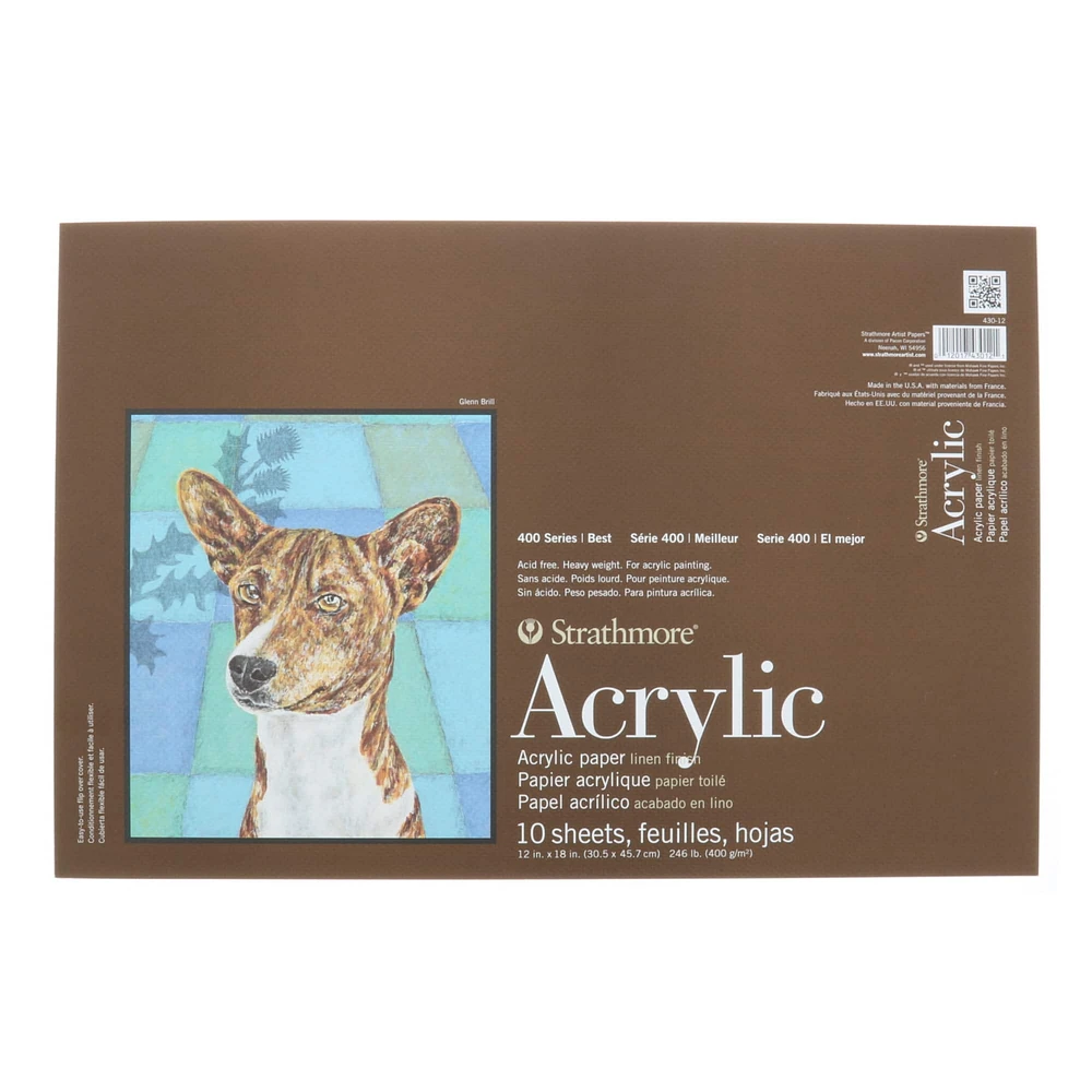 Strathmore® 400 Series Acrylic Paper Pad