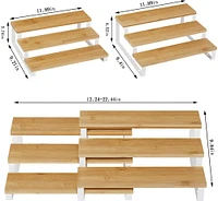 NEX™ 3-Tier Expandable Shelf Organizer Set