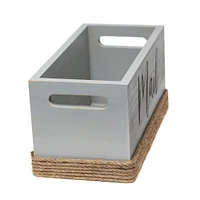 Elegant Designs Mail Script Mail Holder with Handles