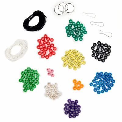 12 Pack: Color Zone® Create Your Own Bead Pet Kit