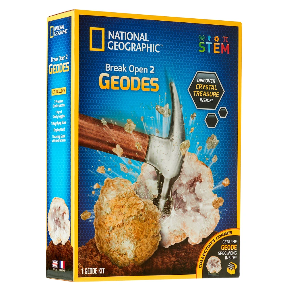 12 Pack: National Geographic™ Break Open Geodes Science Kit