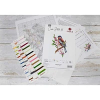 Luca-s Chaffinch Bird Counted Cross Stitch Kit