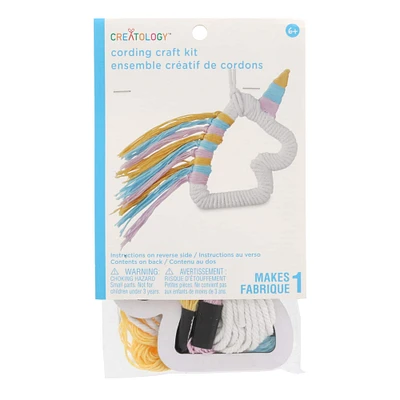 12 Pack: Unicorn Cording Craft Kit by Creatology™