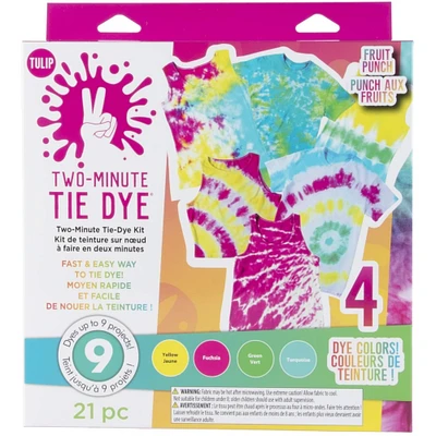 Tulip® Fruit Punch Two-Minute Tie-Dye Color Kit