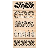 Patterns Wood Stamp Set by Recollections™