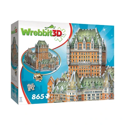 Castles & Cathedrals - Le Chateau Frontenac 3D Puzzle: 865 Pcs