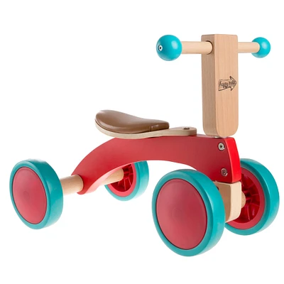 Toy Time Happy Trails Walk & Ride Wooden Balance Bike