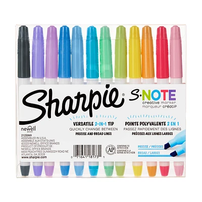 Sharpie® S-Note™ Assorted Colors Creative Marker Set